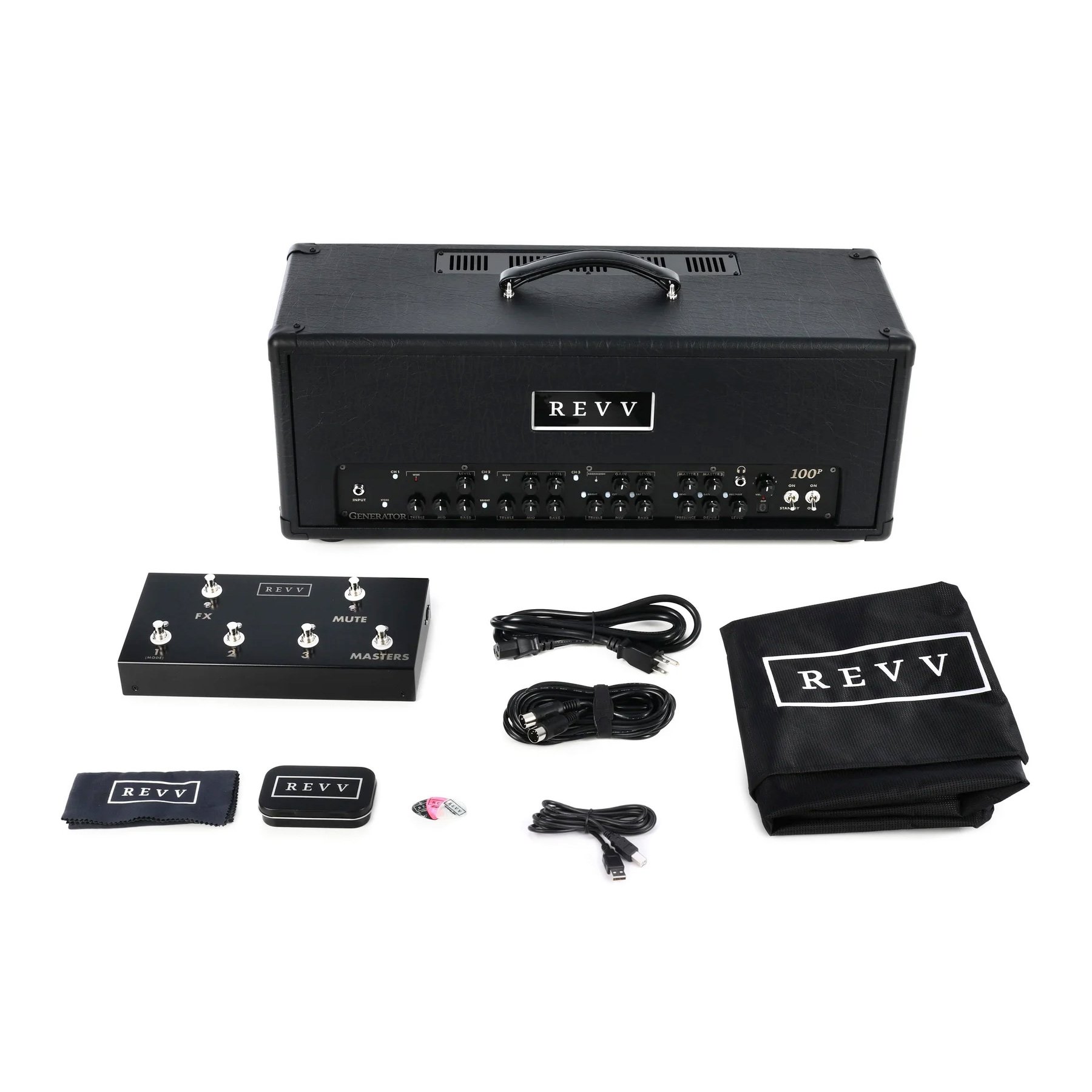 Generator 100P MK3 Tube Head Amp 120-Watt Black